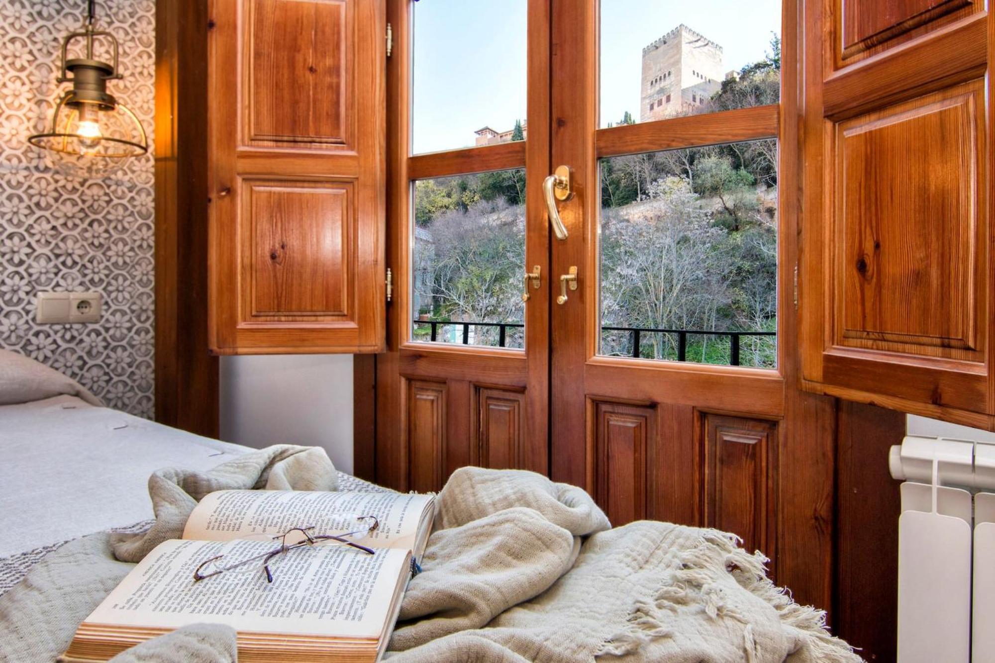Apartamento Luxury Alhambra Hideaway Granada Exterior foto